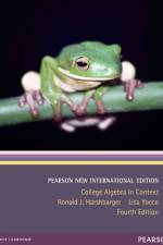 College Algebra in Context Pearson New International Edition, plus MyMathLab without eText af Ronald Harshbarger