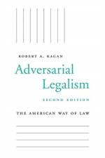 Adversarial Legalism af Robert A. Kagan