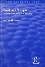Poetics of Critique af Andrew W. Hass