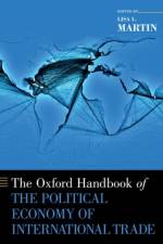 The Oxford Handbook of the Political Economy of International Trade