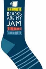 Books Are My Jam Socks af Gibbs Smith Publisher