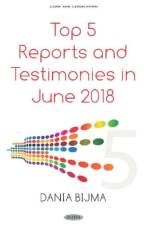 Top 5 Reports and Testimonies in June 2018