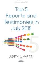 Top 5 Reports and Testimonies in July 2018
