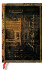 Tesla, Sketch of a Turbine Mini Lined Hardcover Journal af Paperblanks