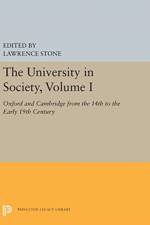 The University in Society, Volume I