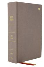 NET Bible, Full-notes Edition, Cloth over Board, Gray, Comfort Print af Thomas Nelson