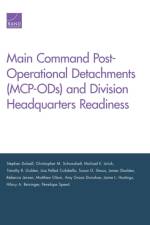 Main Command Post-Operational Detachments (MCP-ODs) and Division Headquarters Readiness af Stephen Dalzell