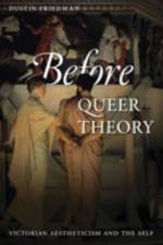 Before Queer Theory af Dustin (Assistant Professor Friedman