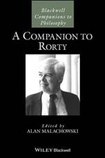 A Companion to Rorty af A Malachowski
