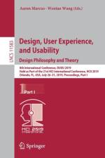 Design, User Experience, and Usability. Design Philosophy and Theory