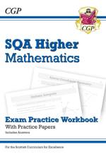 CfE Higher Maths: SQA Exam Practice Workbook - includes Answers af CGP Books