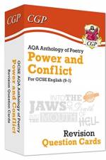 GCSE English: AQA Power & Conflict Poetry Anthology - Revision Question Cards af CGP Books