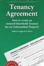 Unfurnished Tenancy Agreement Form Pack
