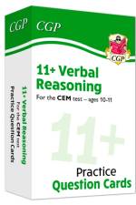 11+ CEM Verbal Reasoning Revision Question Cards - Ages 10-11 af CGP Books