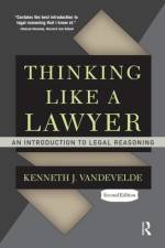 Thinking Like a Lawyer af Kenneth J. Vandevelde