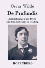 De Profundis af Oscar Wilde