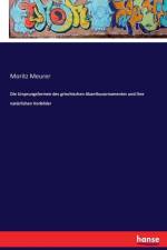 Ursprungsformen des griechischen Akanthusornamentes und ihre naturlichen Vorbilder af Moritz Meurer