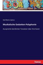 Musikalische Gedanken-Polyphonie af Ida Maria Lipsius