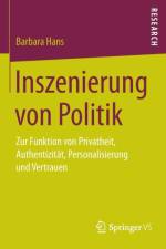Inszenierung Von Politik af Barbara Hans