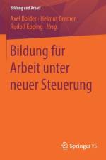 Bildung Fur Arbeit Unter Neuer Steuerung