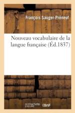 Nouveau Vocabulaire de la Langue Francaise af Detournel