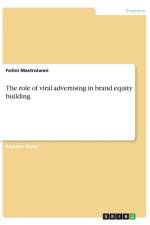 role of viral advertising in brand equity building af Fotini Mastroianni