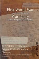 59 DIVISION 178 Infantry Brigade 175 Machine Gun Company