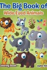Big Book of Wide Eyed Animals Coloring Book af Jupiter Kids