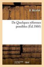 de Quelques Reformes Possibles af B Nicollet