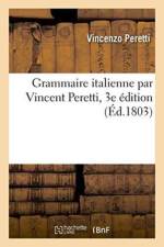 Grammaire Italienne 3e Edition af Peretti