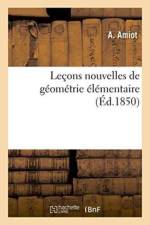 Lecons Nouvelles de Geometrie Elementaire af Amiot
