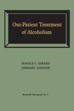 Out-Patient Treatment of Alcoholism af Gerhart Saenger