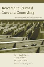 Research in Pastoral Care and Counseling af Larry VandeCreek