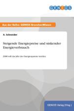 Steigende Energiepreise und sinkender Energieverbrauch af A Schneider