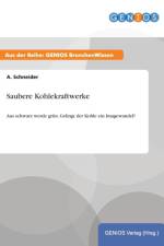 Saubere Kohlekraftwerke af A Schneider