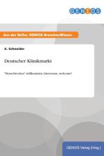 Deutscher Klinikmarkt af A Schneider