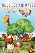 Todos los animales Libro para colorear grande y pequeno af Young Scholar