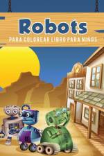 Robots para colorear libro para ninos af Young Scholar