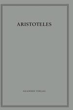 Aristoteles Werke V 17/1 af AA