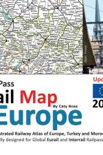 Railpass Railmap Europe 2017 af Caty Ross