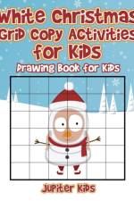 White Christmas Grid Copy Activities for Kids af Jupiter Kids