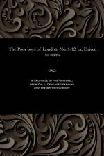 Poor Boys of London. No. 1-12 af Various