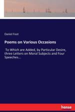 Poems on Various Occasions af Daniel Foot