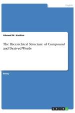 The Hierarchical Structure of Compound and Derived Words af Ahmed M Hashim