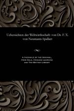 Uebersichten Der Weltwirthschaft af Various