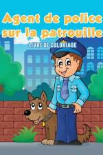 Agent de police sur la patrouille af Coloring Pages for Kids