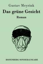 Das grune Gesicht af Gustav Meyrink