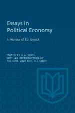 Essays in Political Economy af Harold A Innis