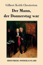 Der Mann, der Donnerstag war af G K Chesterton