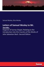 Letters of Samuel Wesley to Mr. Jacobs, af Samuel Wesley